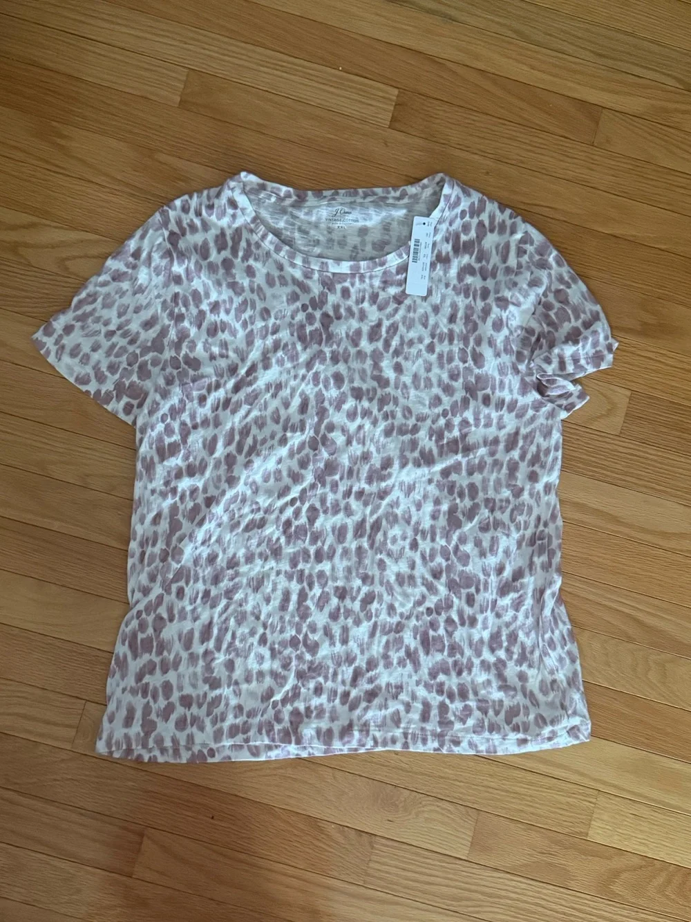 J. Crew NWT❗️Giraffe Animal Print Perfect T Shirt